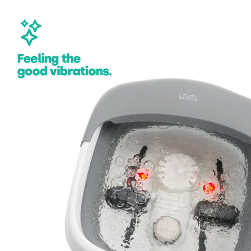 Foldaway Foot Spa - Grey